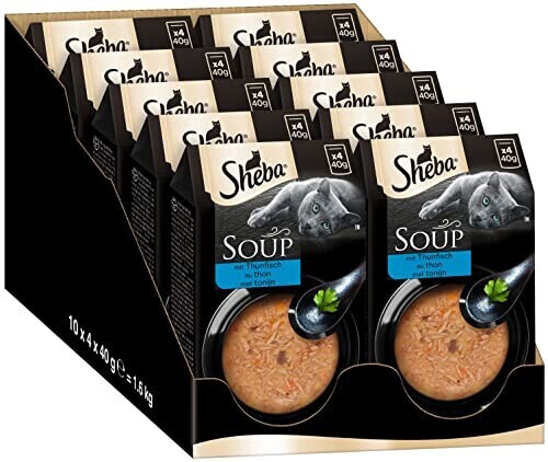 Sheba Classic Soup with Thuna 40x40g