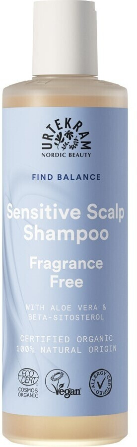 Urtekram Fragrance Free Sensitive Scalp Shampoo (250ml)
