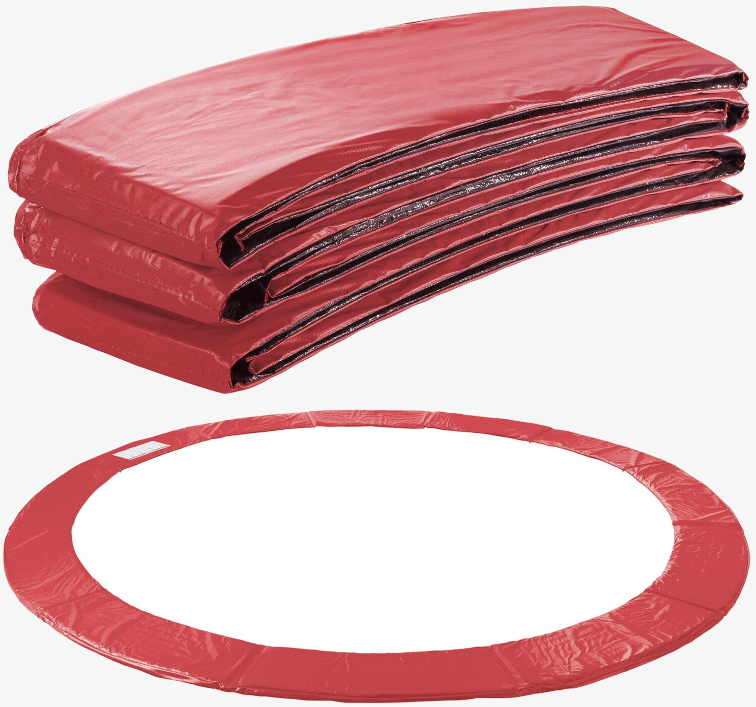 Arebos Trampoline Safety Pad 427-430 cm red