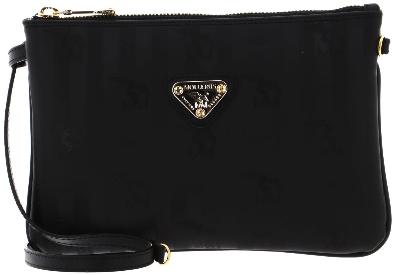 Maison Mollerus Tamins Crossover Bag black/gold