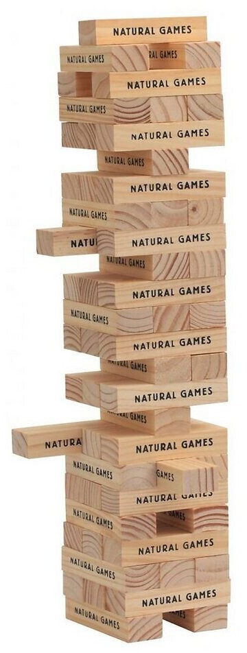 Wobble tower with 60 game pieces