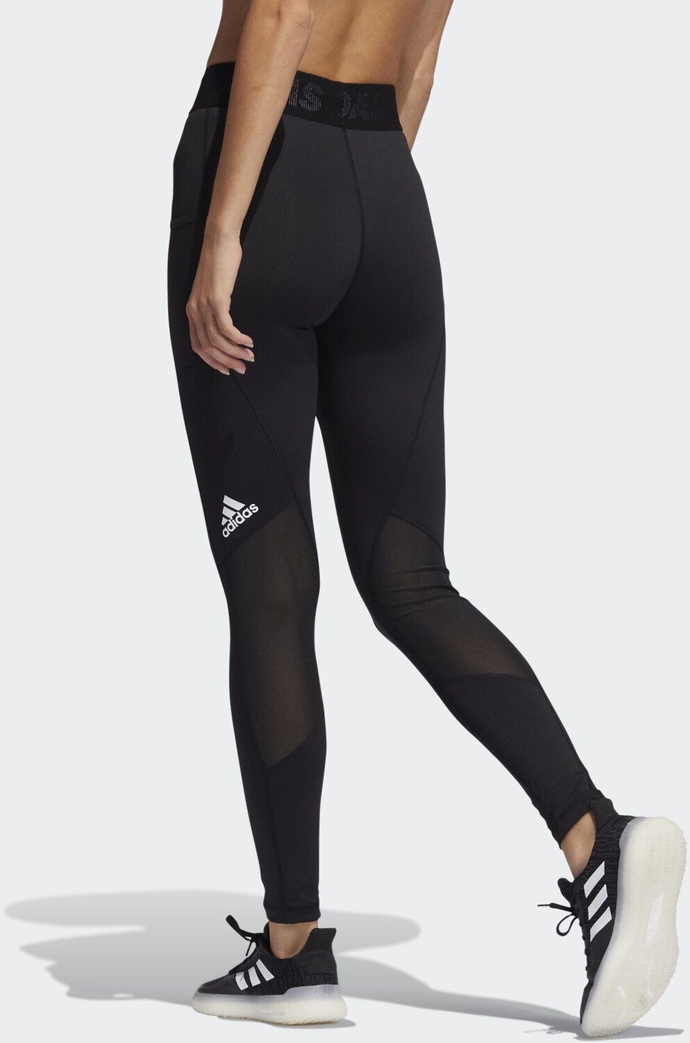 Image of Adidas Techfit Badge of Sport Tight Women (GL0693) black/white