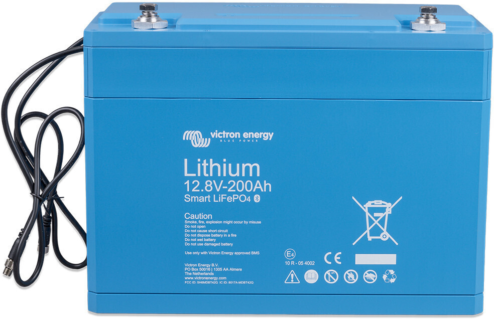 LiTime 12V 200Ah LiFePO4 Lithium Batterie Akku Solarbatterie für  Solaranlage