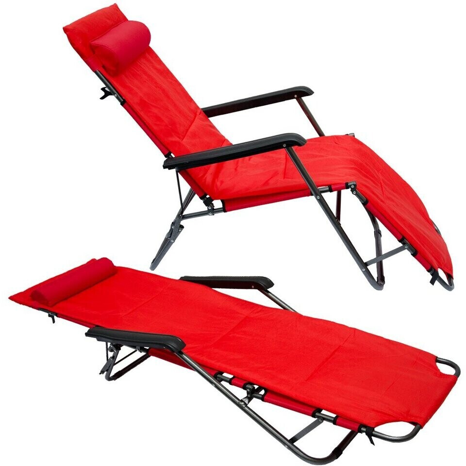 Amanka Camping Lie 178x60x30cm red