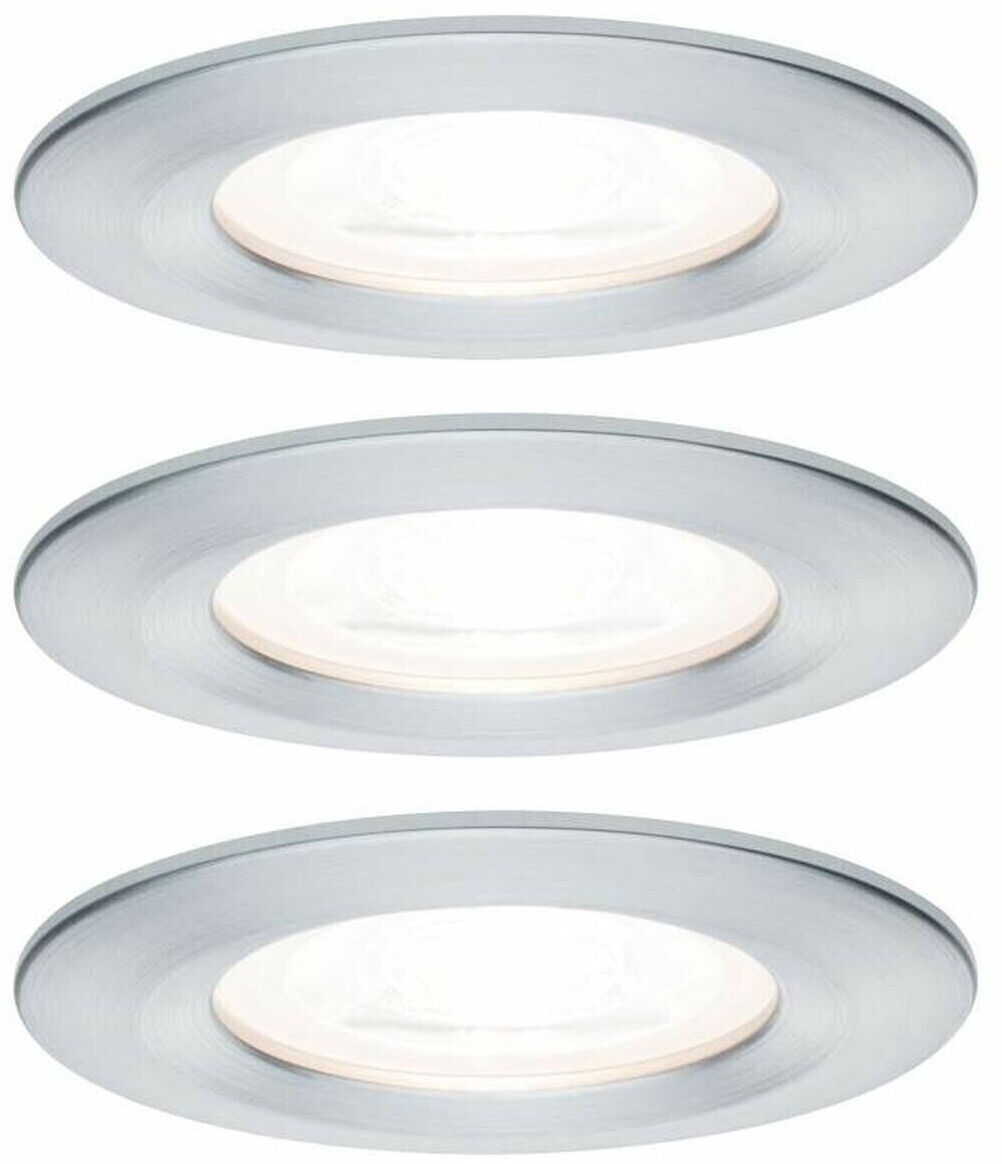Paulmann LED Nova Set 78mm 3x6,5W 2700K IP44 Alu (93480)