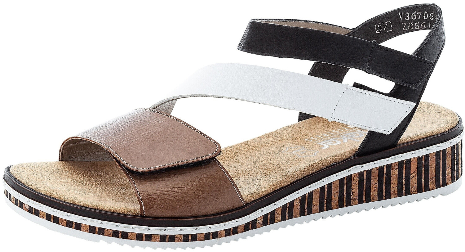 Rieker Sandals V3670 brown multi au meilleur prix sur idealo