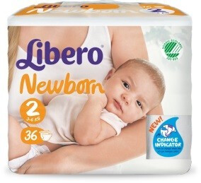 Libero Libero Newborn Size 2 (3-6kg)