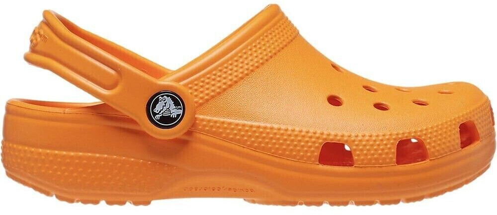 Bright orange crocs cheap