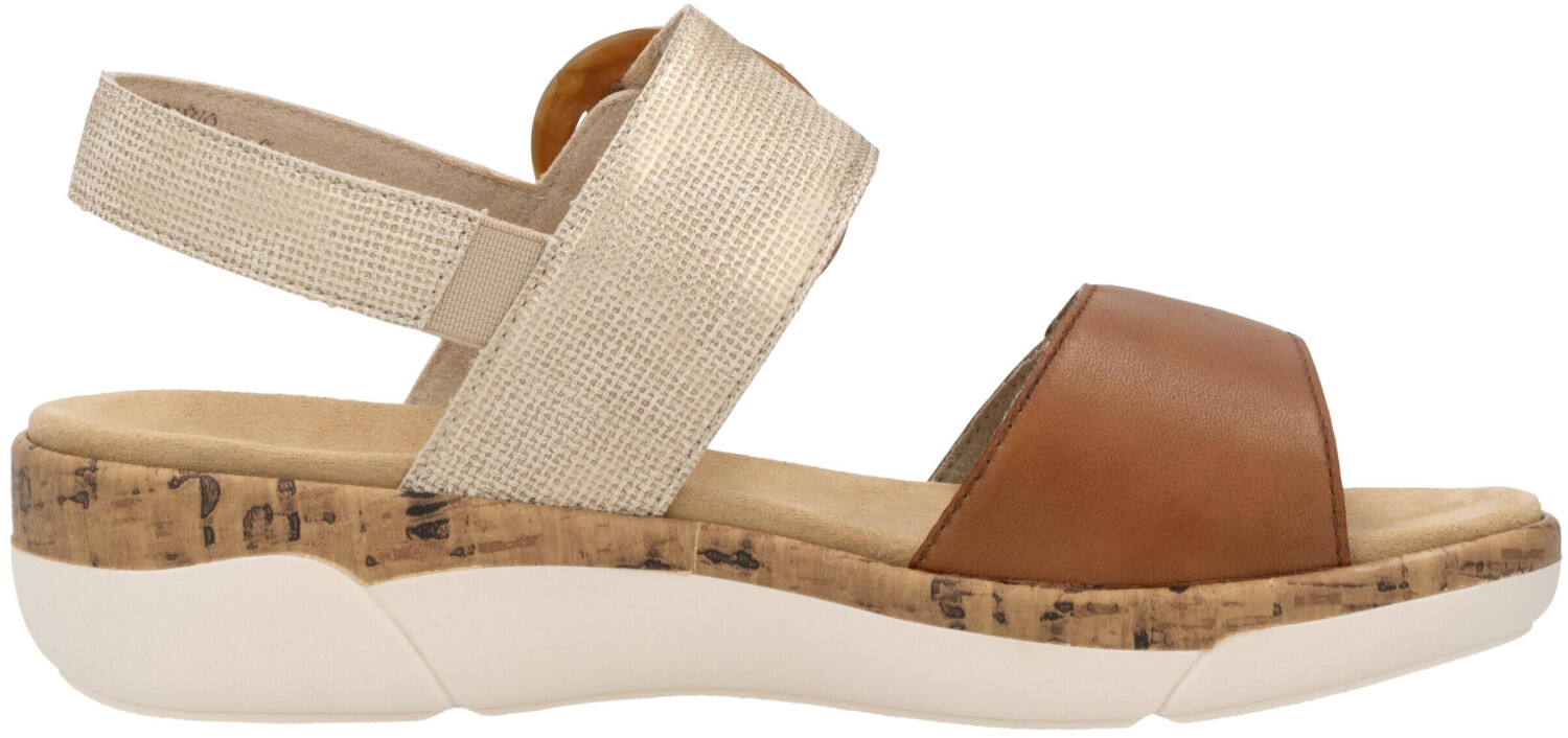 Buy Remonte Dorndorf Sandals R6853 noccia lehm metallic from 55.46 Today Best Deals on idealo
