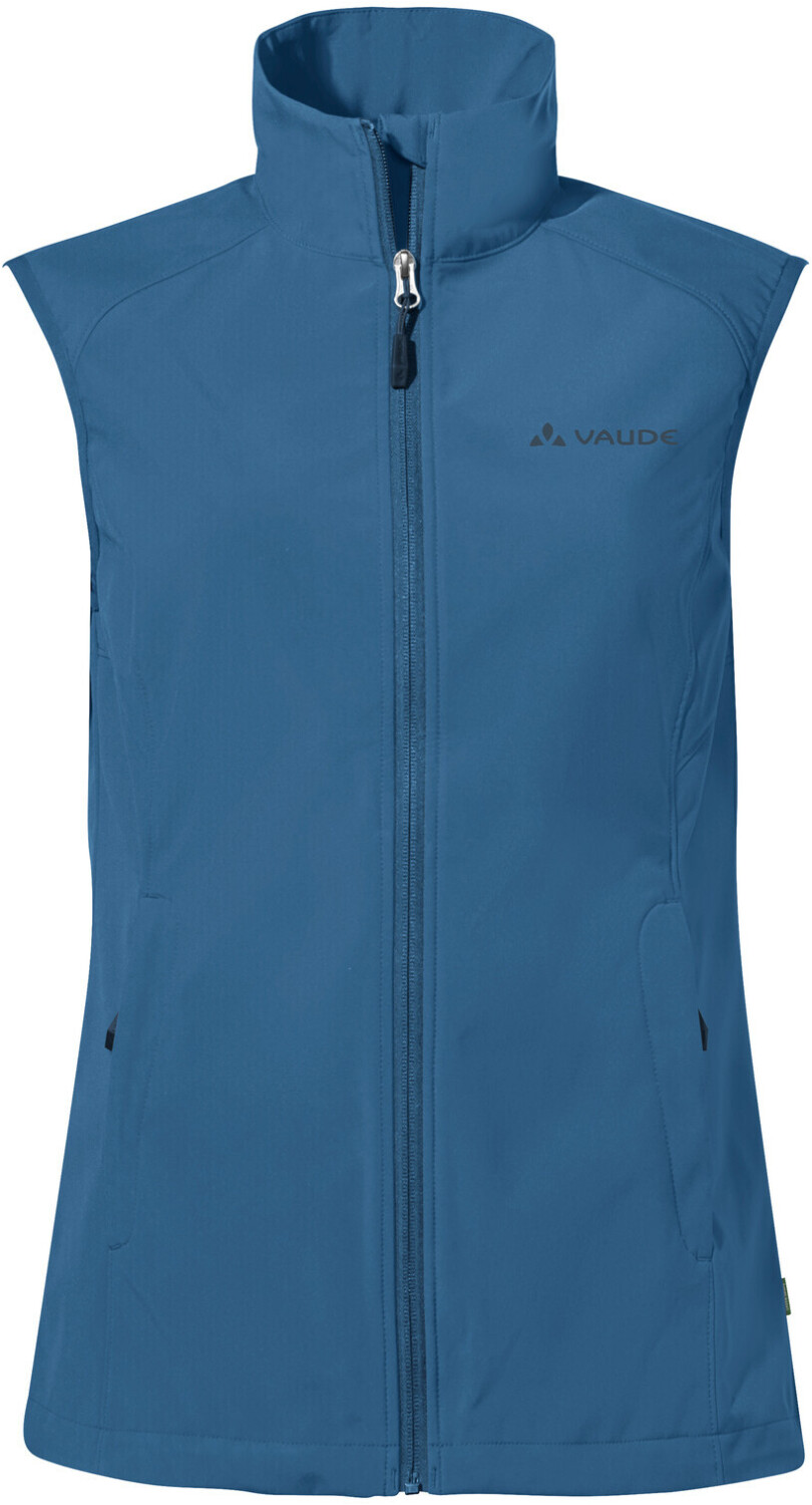 VAUDE Damen Hurricane Vest III Weste – Winddichte Softshell, Bluesign® Zertifiziert, Aus Recyceltem Polyester, Mit Saumzug