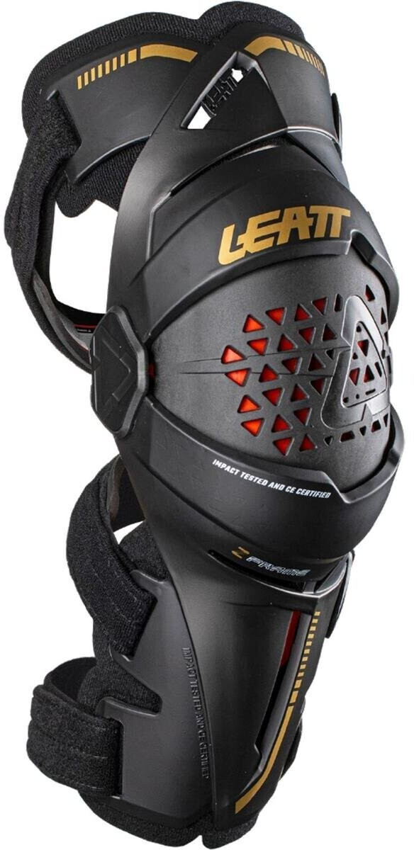 Leatt Genouillères Z-Frame Lines noir