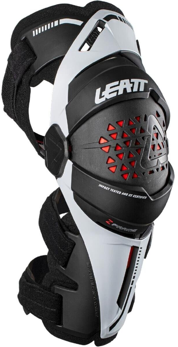 Leatt Genouillères Z-Frame Lines blanc