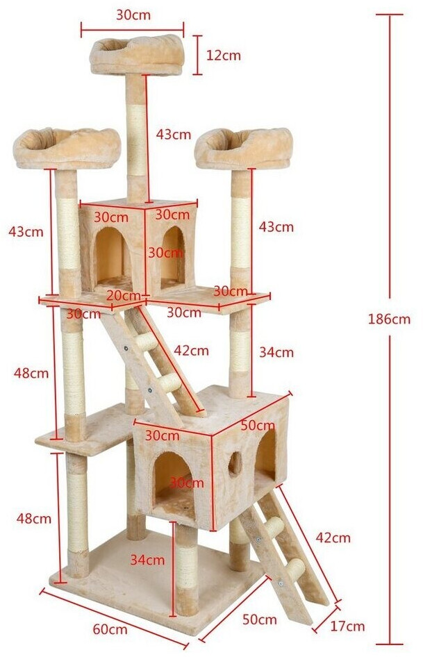 Archie & Oscar Arbre à chat Beige Archie & Oscar Arbre à chat Beige