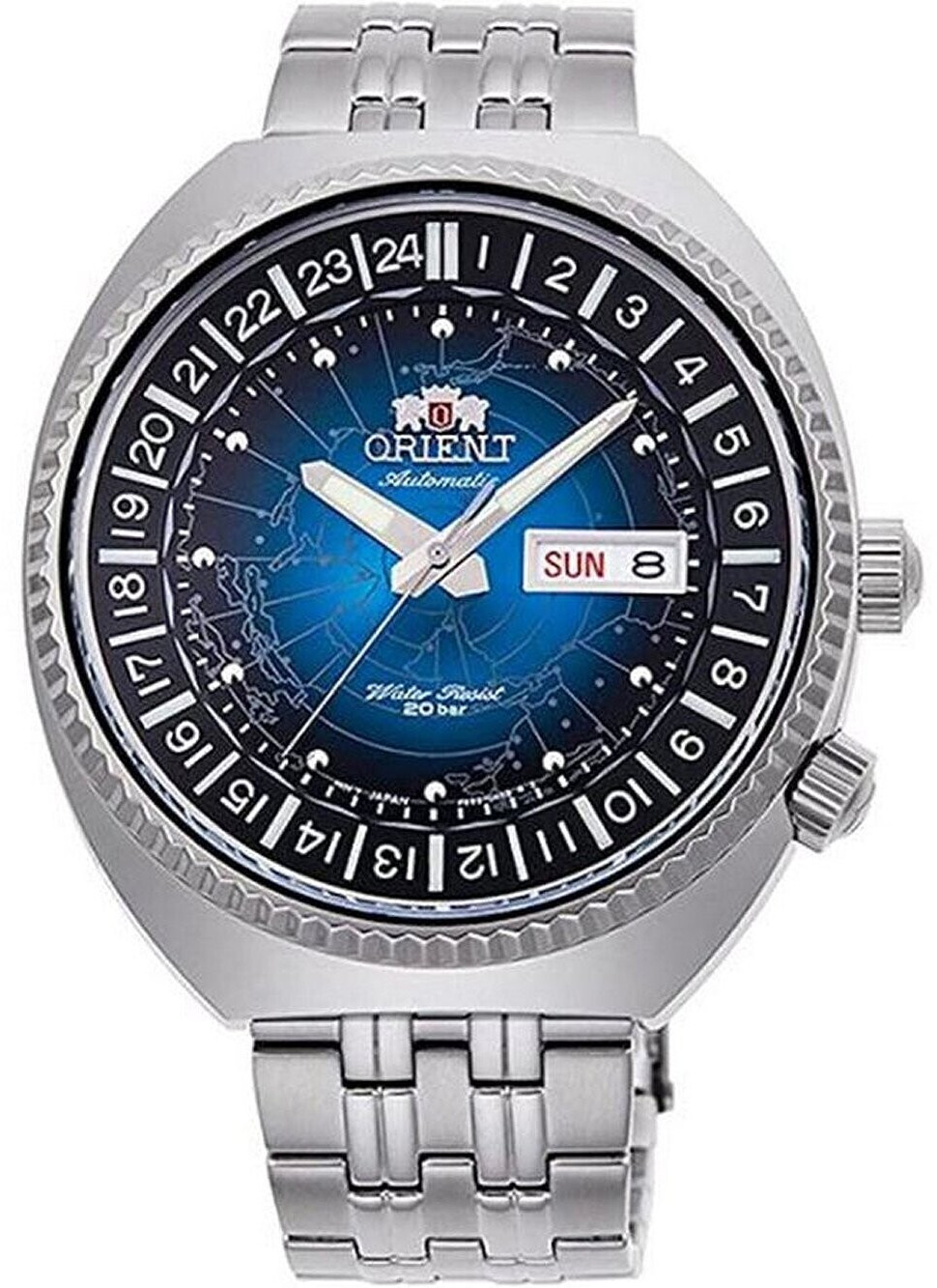 Orient watch best sale blue