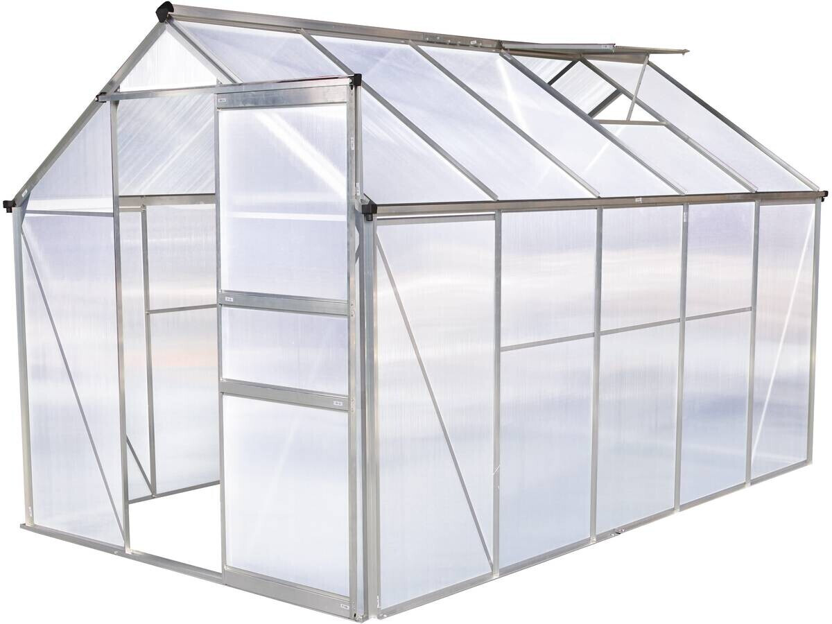 Habitat et Jardin Serre jardin polycarbonate 6 m²
