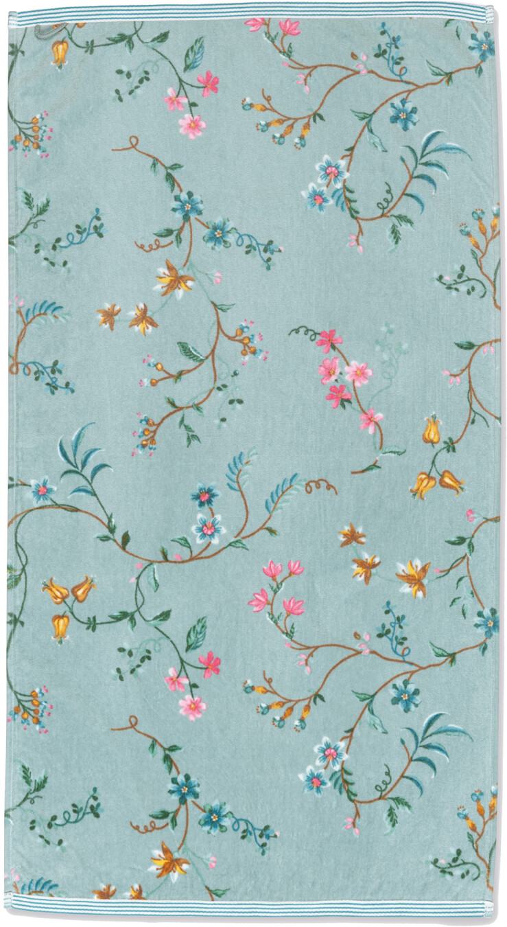 PiP Studio Les Fleurs 70x140cm Blue Terry