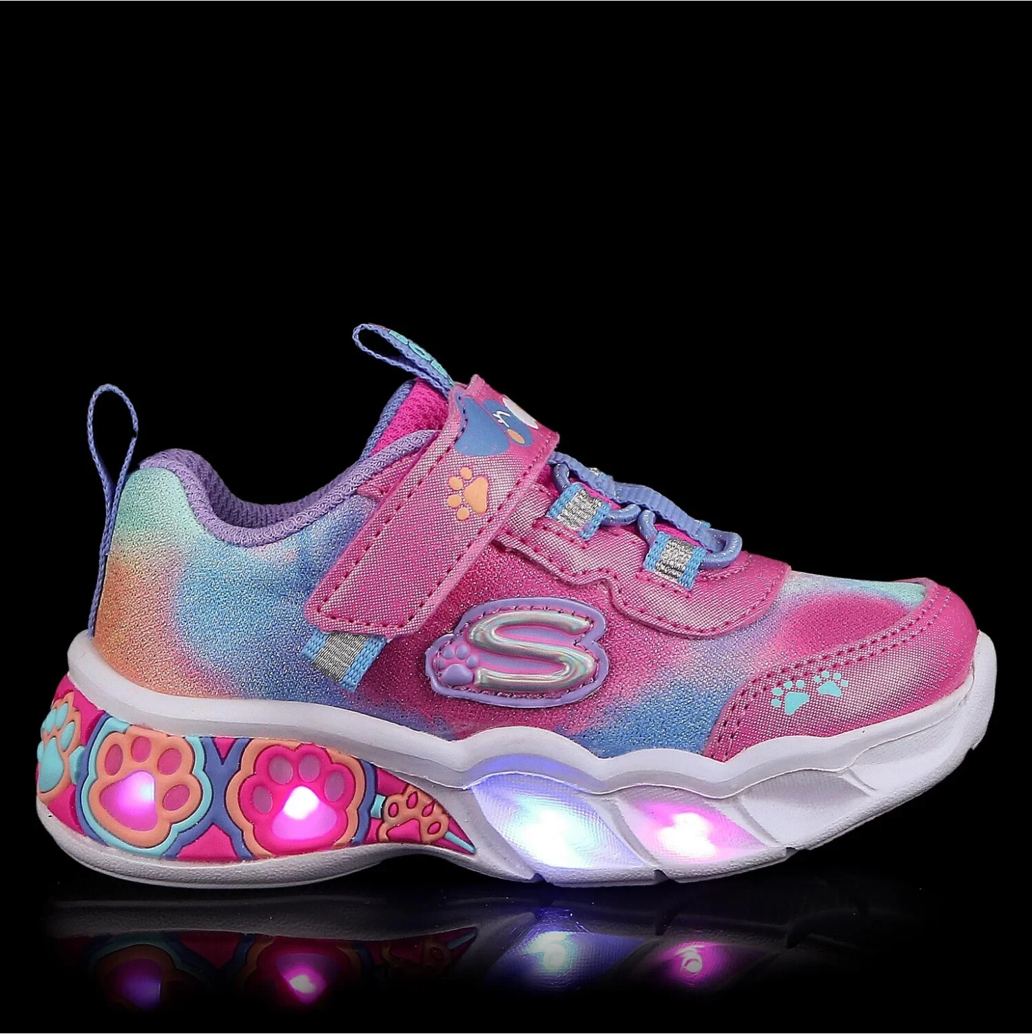 Skechers Lil BOBS - Pretty Paws pink/multi