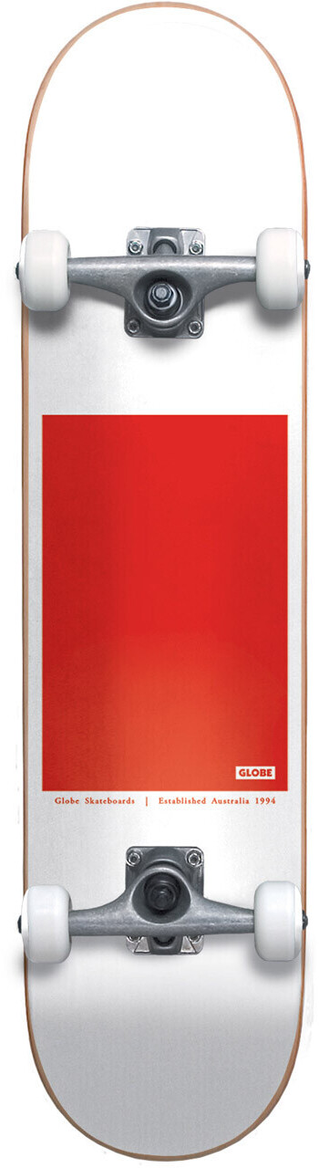 Globe G0 Complete Black Serif 8.0'' white/red