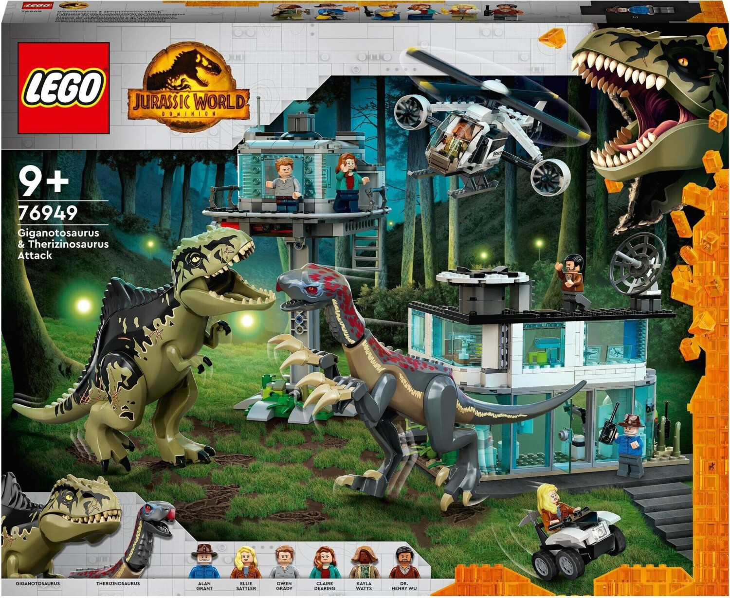 Lego Jurassic World Giganotosaurus & Therizinosaurus Attack 76949