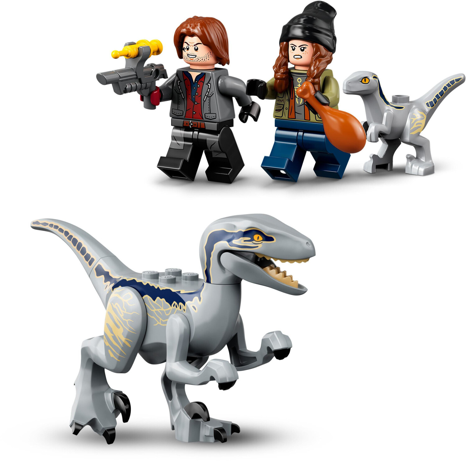 LEGO Jurassic World - La cattura dei Velociraptor Blue e Beta (76946) a €  25,10 (oggi)