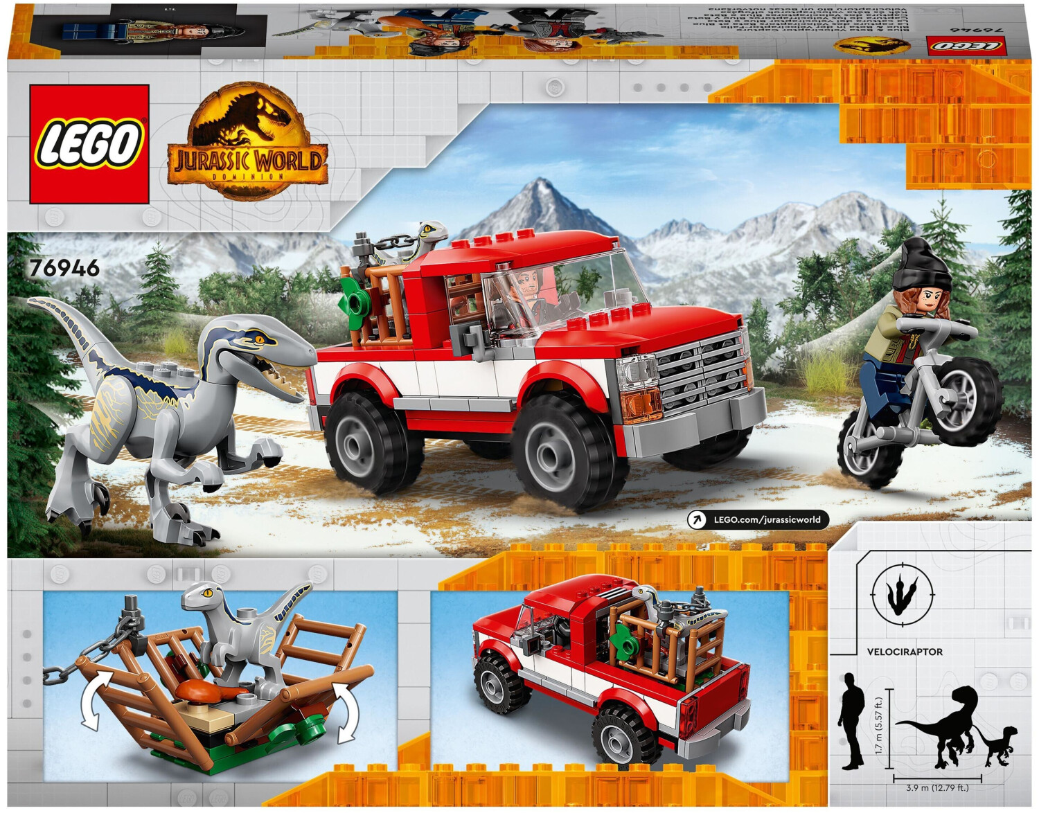 LEGO Jurassic World - Blue & Beta in der Velociraptor-Falle (76946) ab €  24,10 | Preisvergleich bei