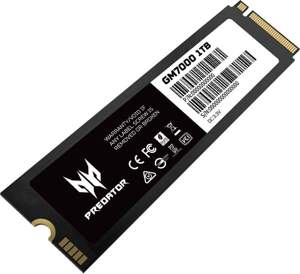 Acer Predator GM7000 ab 129,99 € (Januar 2026 Preise