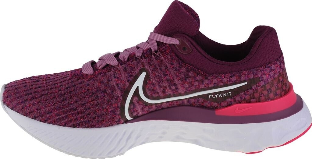 Buy Nike React Infinity Run Flyknit 3 Women light bordeaux pink prime sangria white from 84.29 Today Best Deals on idealo