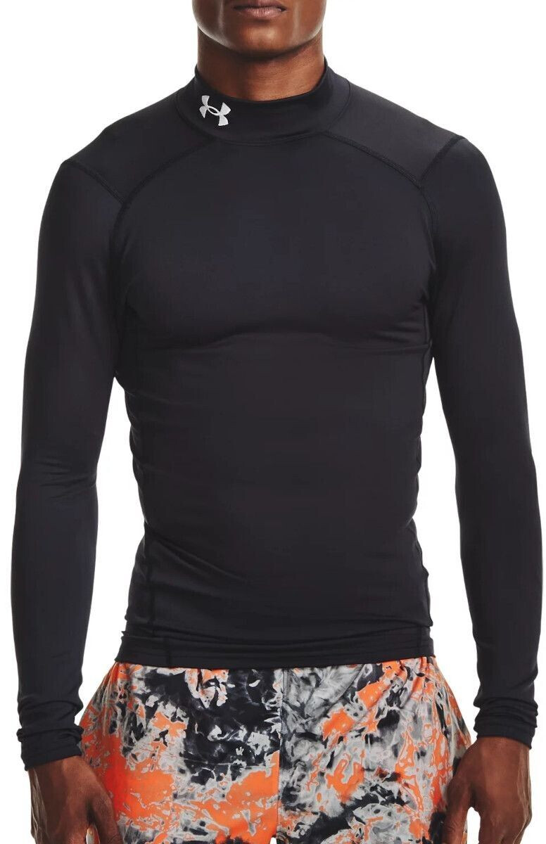 Under armour men's coldgear armour compression mock long sleeve shirt sale