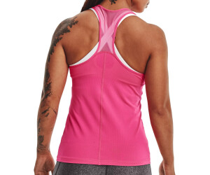 Under Armour Heatgear Pink Big Logo Tshirt Loose Fit Girls Size
