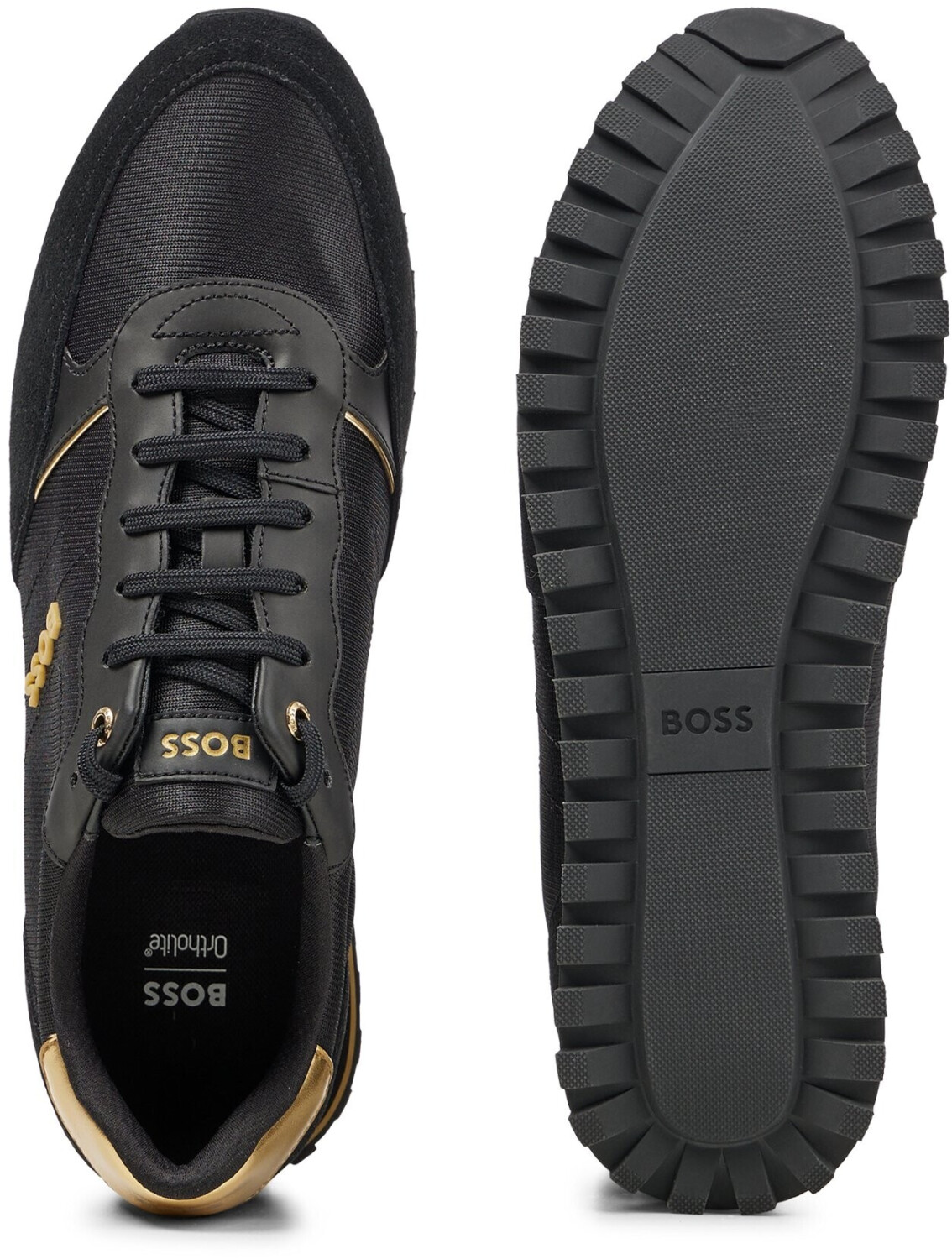 Hugo Boss Parkour L Runn NYMX Trainers black gold ab 190 00