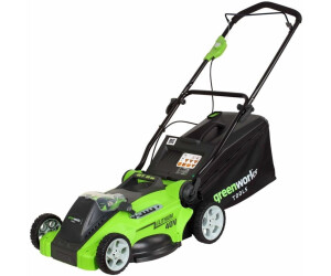 Green work electric lawn mower top