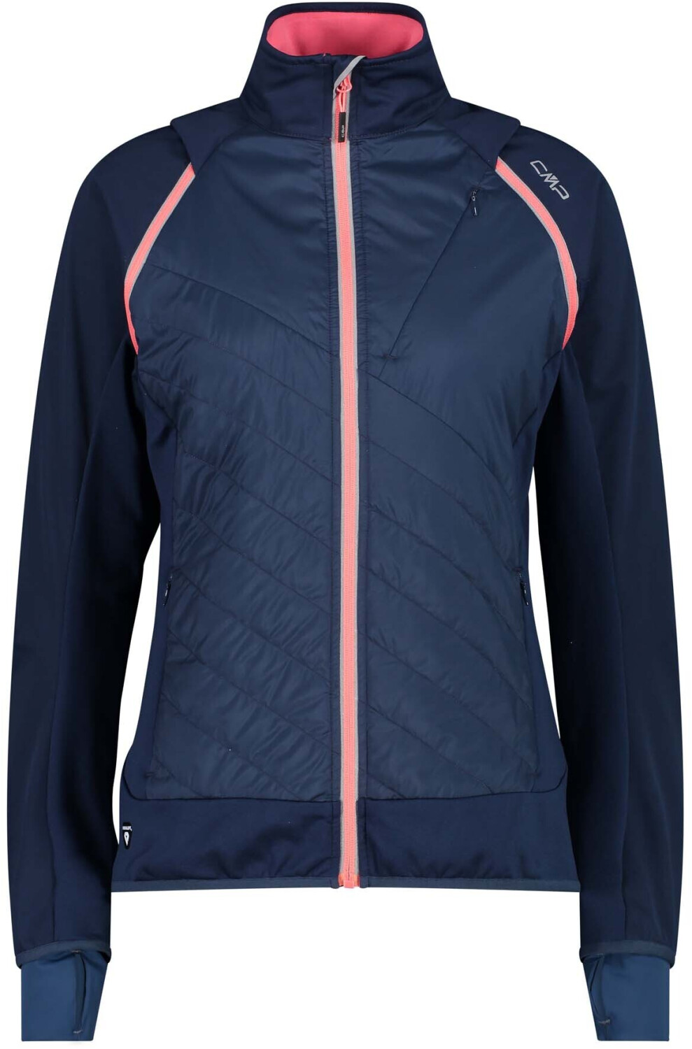 CMP Women's Hybrid Jacket with Removable Sleeves (30A2276) blue