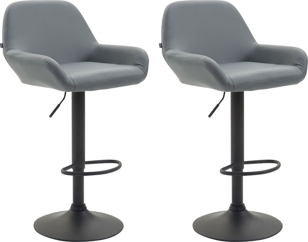 CLP Braga Faux leather bar stool 2 pieces