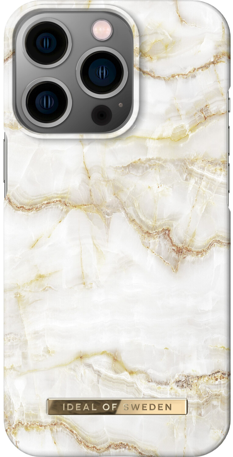 iDeal of Sweden Fashion Cover for iPhone 13 Pro Golden Pearl Marble