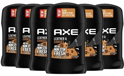 Axe Leather & Cookies Deodorant (6x50ml)