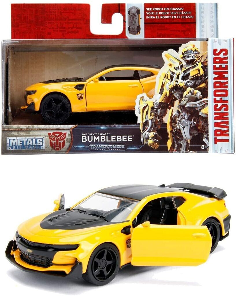 Voiture Chevrolet Camaro Bumblebee Transformers 1/24 ème Jada : King Jouet,  Les autres véhicules Jada - Véhicules, circuits et jouets radiocommandés