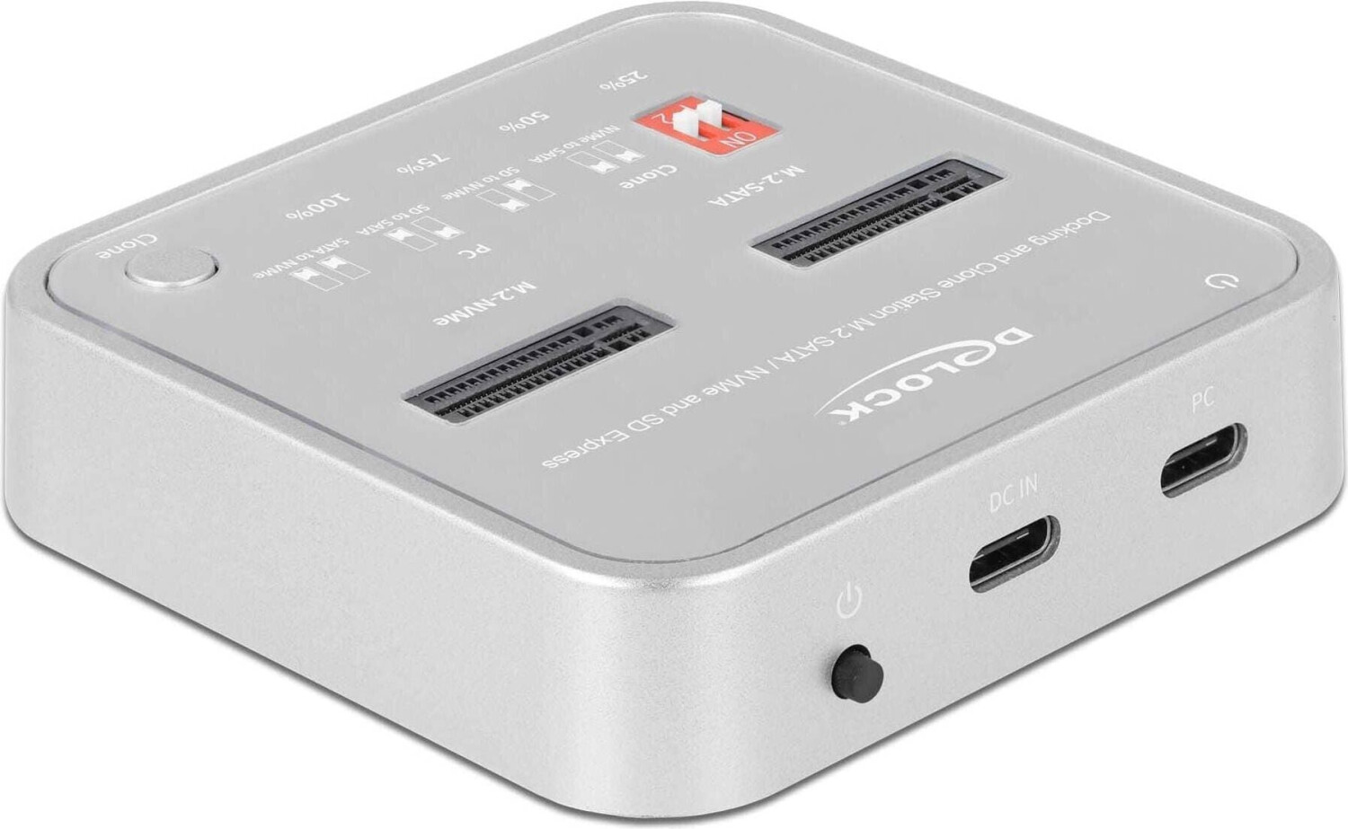 DeLock M.2 Dockingstation PCIe NVMe USB-C (64138)