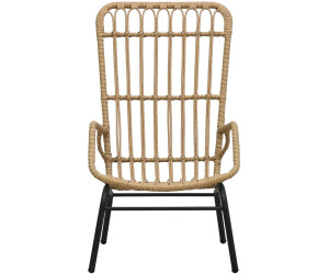 vidaXL Garden Chair High Back in Resin Brown ab 127,54 € | Preisvergleich  bei