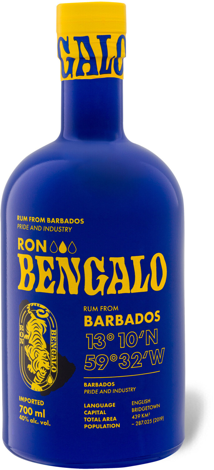 € Rum ab Barbados bei 0,7l 40% Preisvergleich Ron | Bengalo 19,99