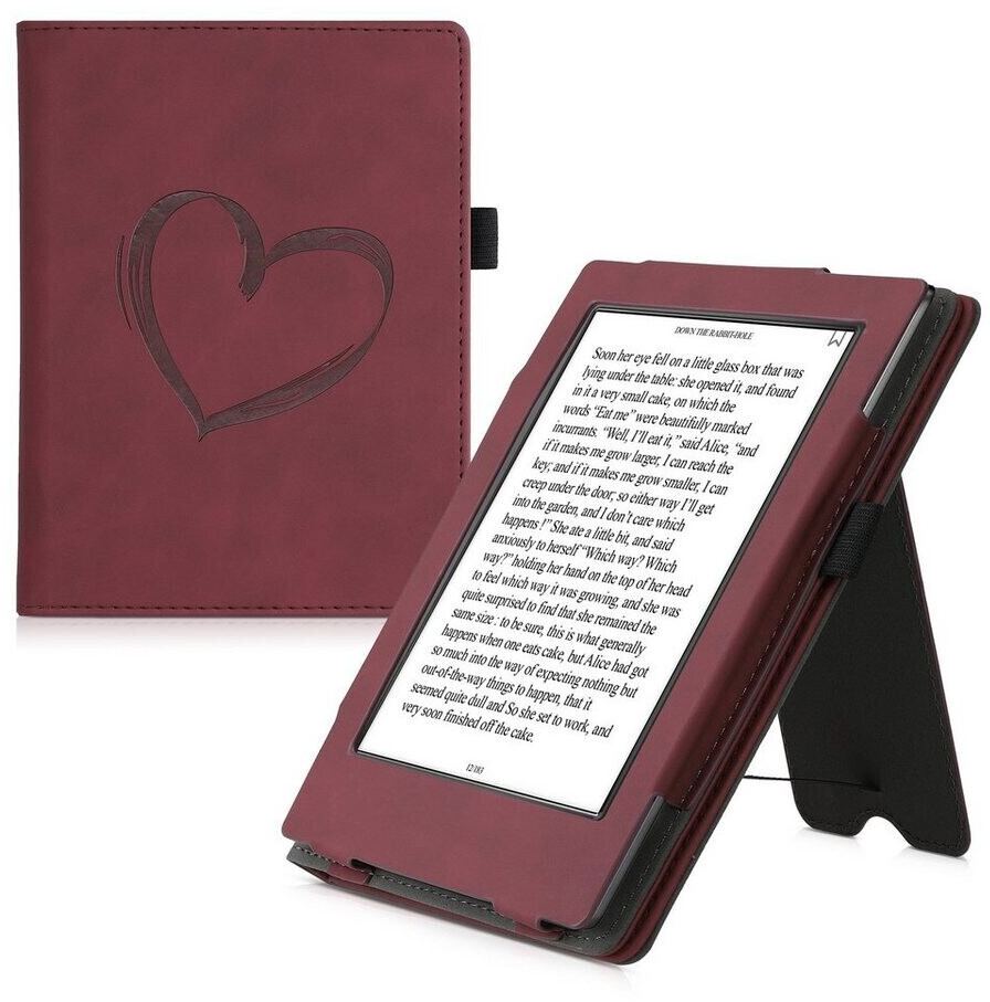 kwmobile Case Kobo Aura H2O Edition 1 Red