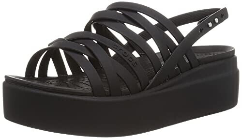 Crocs busy day strappy wedge discount
