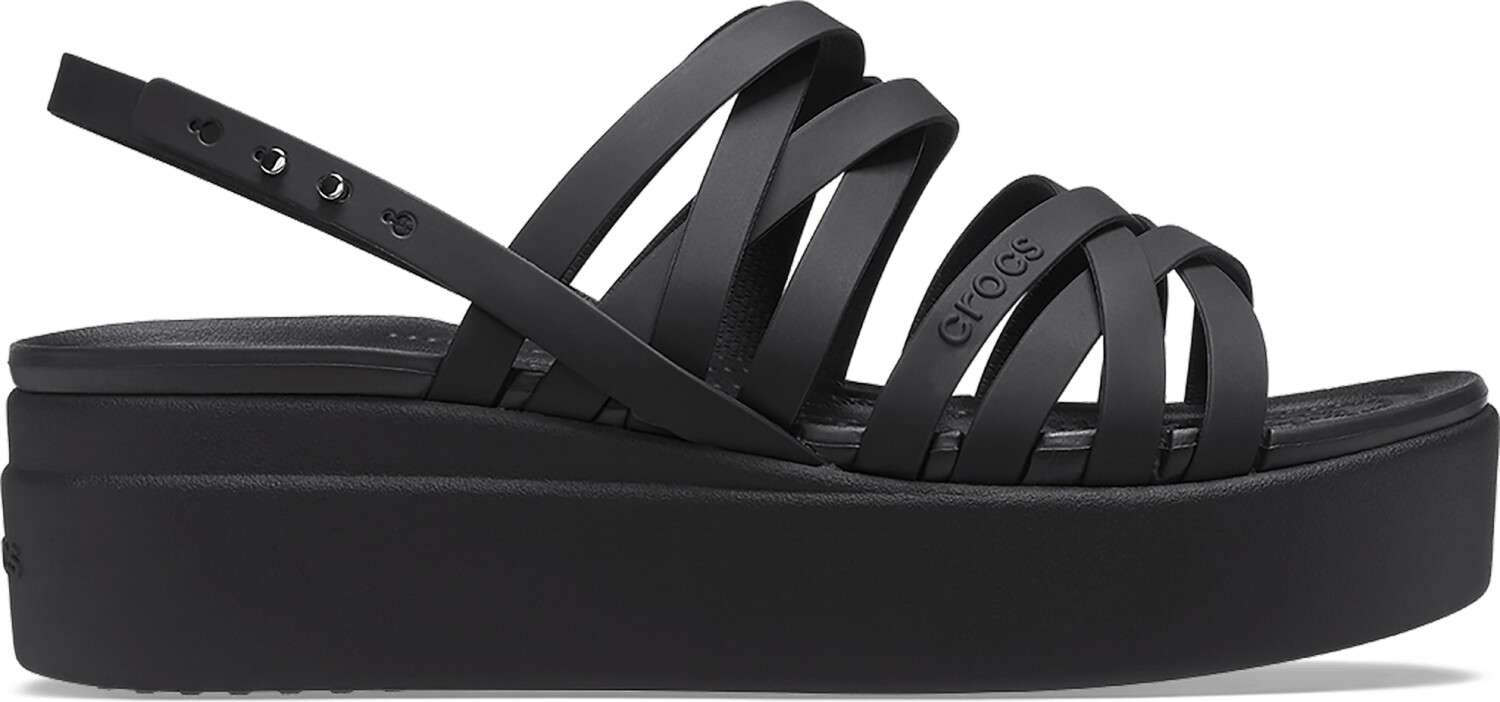 Buy Crocs Brooklyn Strappy Low Wedge from £46.75 (Today) – Best