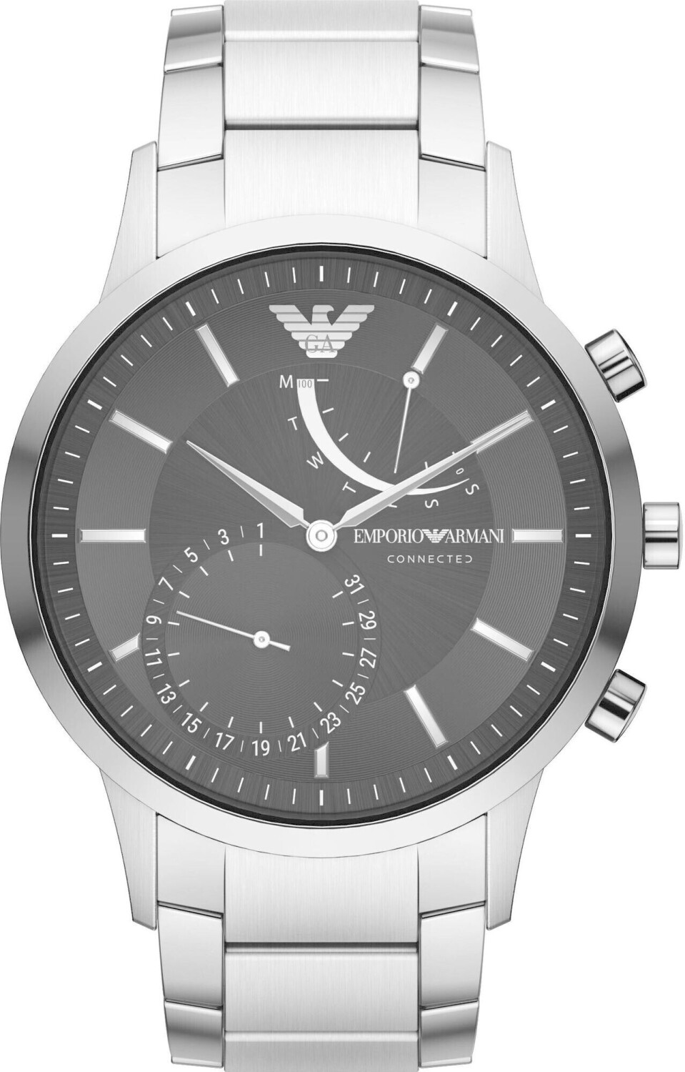 Emporio Armani Connected acier inoxydable argent (ART3037)