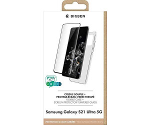 Verre trempé 3D pour Samsung Galaxy S21 Ultra 5G - Protection d'écran pour  smartphone - Achat & prix