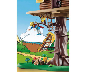 PLAYMOBIL Asterix 71016 Troubadix with Tree House, Toy for Children from 5  Years