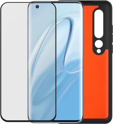 Xiaomi Pack Xiaomi Mi10/Mi10 Pro Coque + Verre trempé noir
