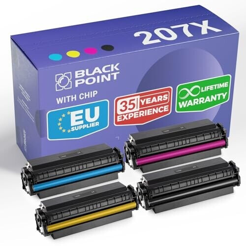 Blackpoint Toner for HP 207X 4 Pack