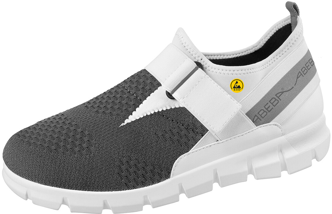 Abeba Slipper Dynamic Flow 37375 anthracite