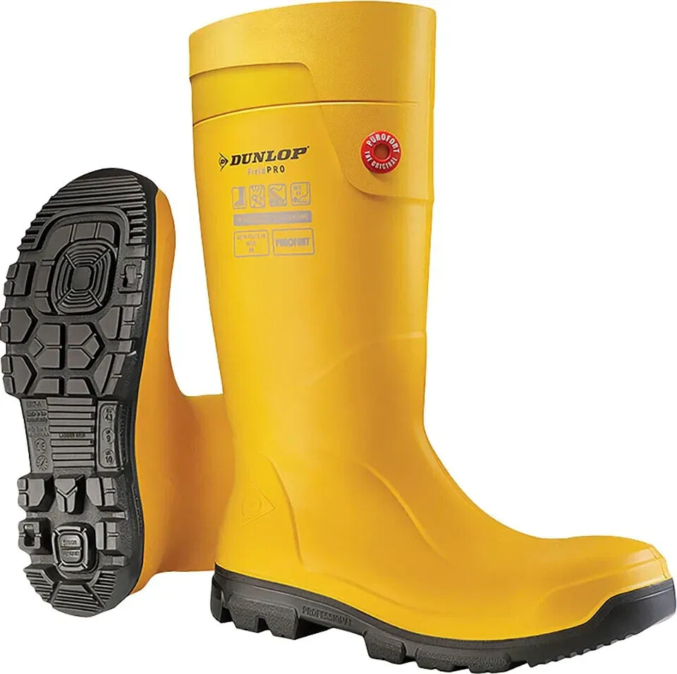 Dunlop Purofort FieldPRO full safety yellow