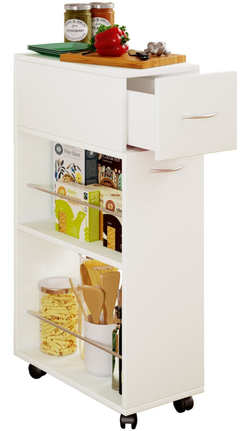 VCM Tusal with drawer white (916896)